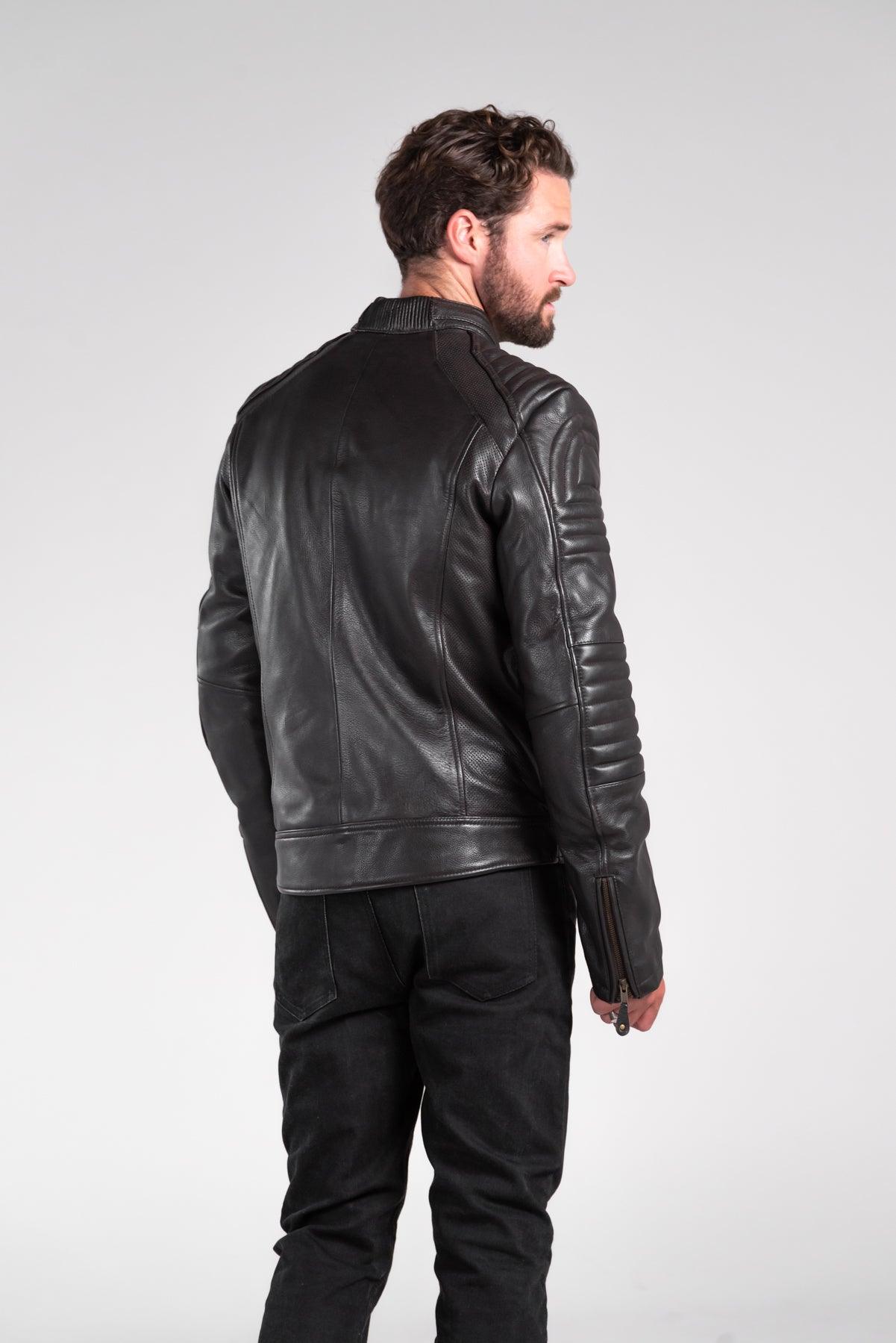 Wakefield Leather Motorcycle Jacket Merla Moto